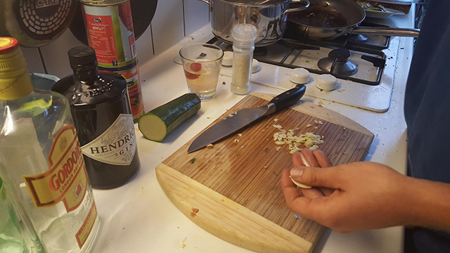 VLNR: borrels, knoflookwerkzaamheden, de auteur